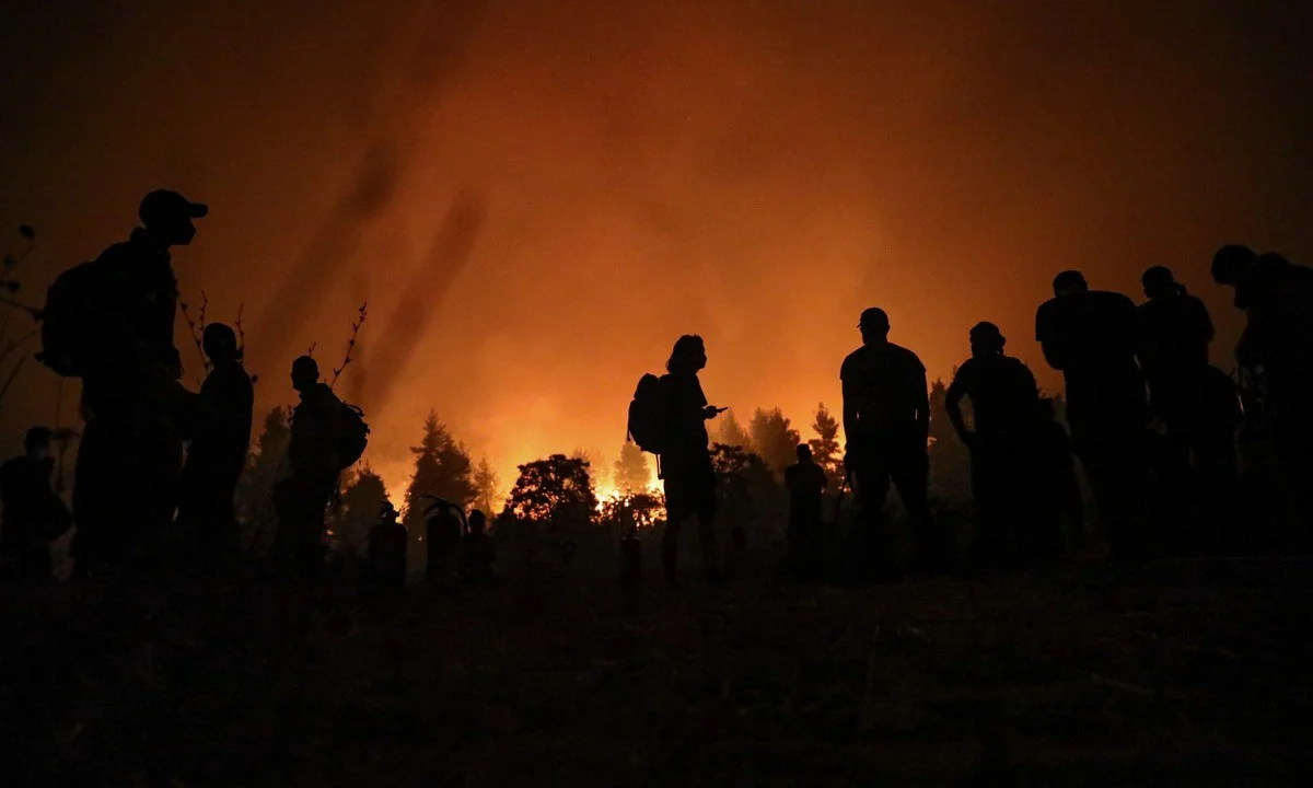 Φωτιά στην Εύβοια για όγδοη συνεχόμενη ημέρα: Ο εφιάλτης συνεχίζεται!