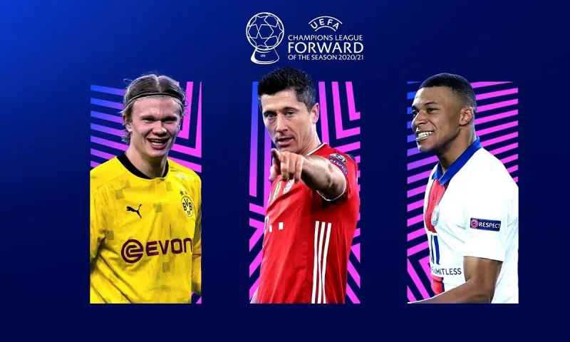 Champions League: Οι υποψήφιοι για τα βραβεία της περιόδου 2020-21 - Απών Μέσι και Κριστιάνο