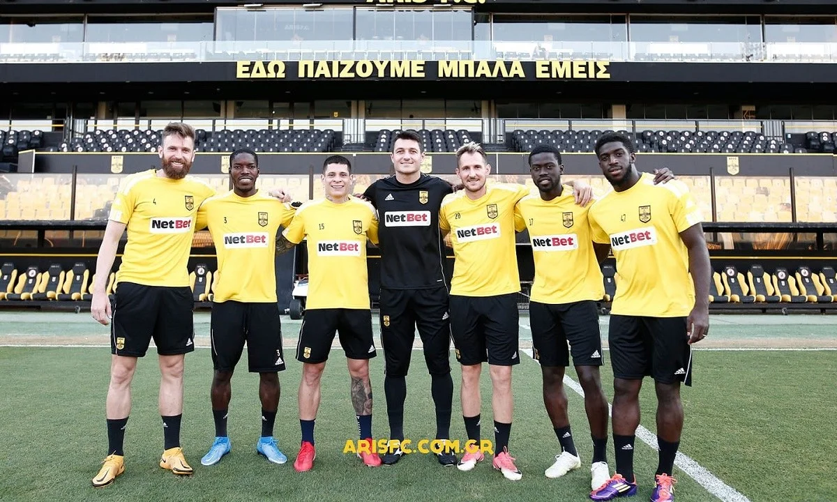 Άρης: Μια φωτογραφία... πολλά κιλά μπάλας! (pic)