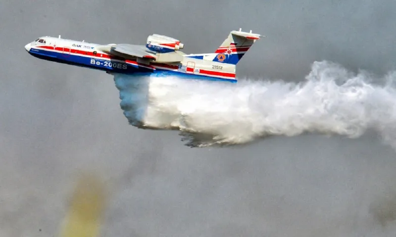 Beriev: Kάηκε το σπίτι του Έλληνα πιλότου - Το ήξερε αλλά προτίμησε να σώσει τα σπίτια άλλων