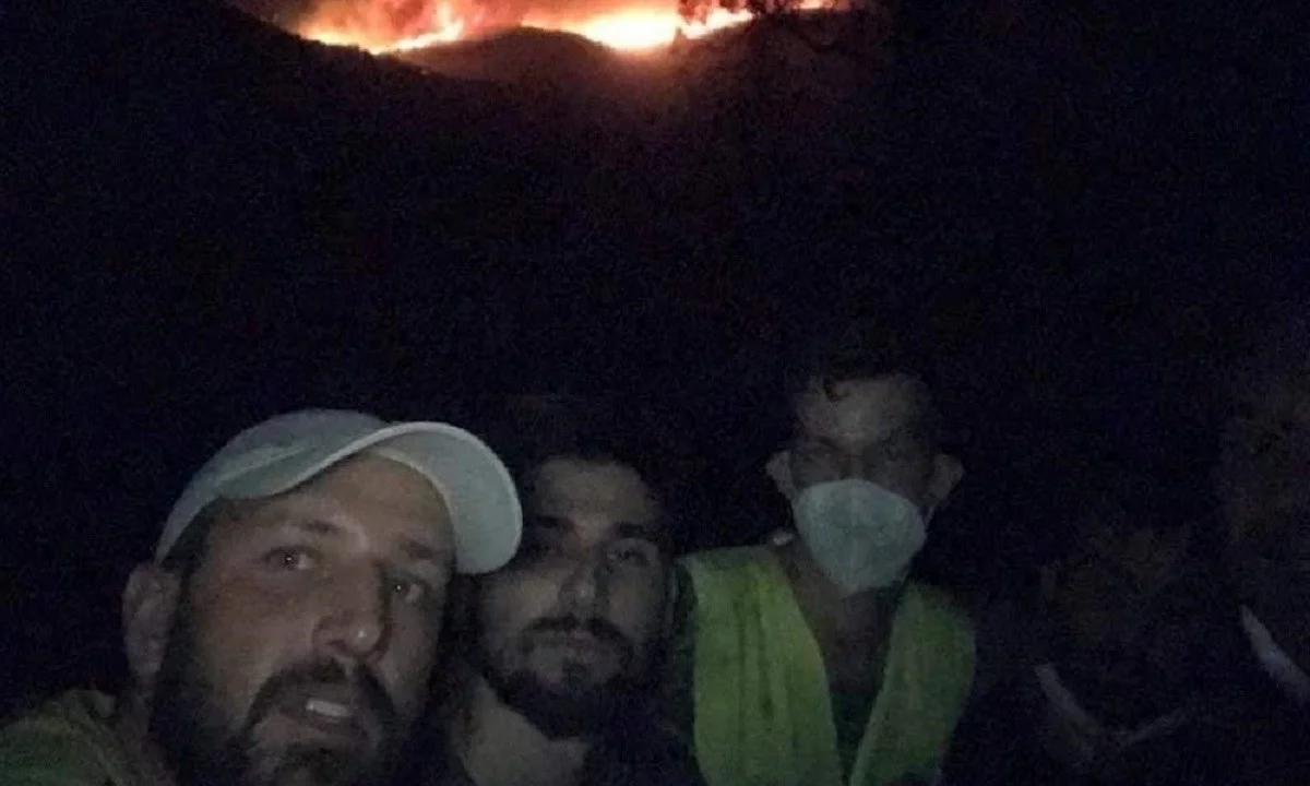 Συγκλονίζει ο εθελοντής  Άγγελος Βασιλείου για τις φωτιές: «Φοβήθηκα...»