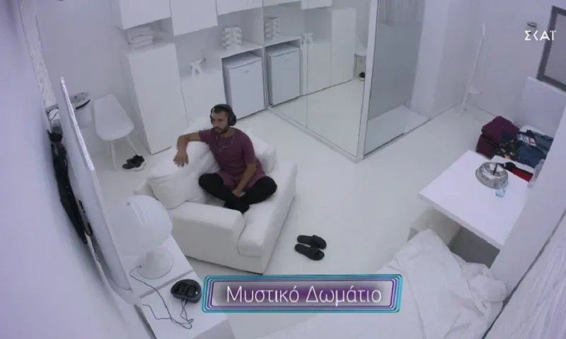Big Brother: Ο Ισίδωρος παραμιλά στο λευκό δωμάτιο