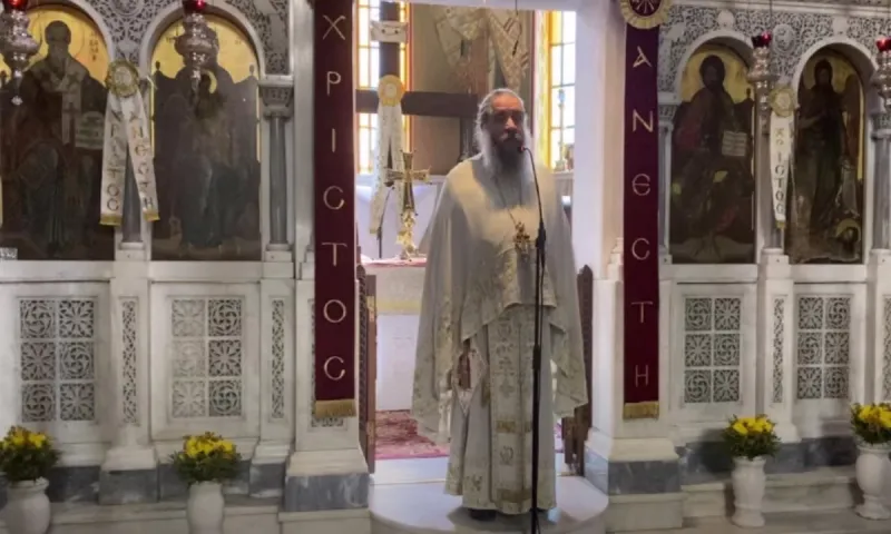 π. Γεώργιος Σχοινάς: Ο Πρόδρομος ελέγχει δριμύτατα τον Βασιλιά από αγάπη