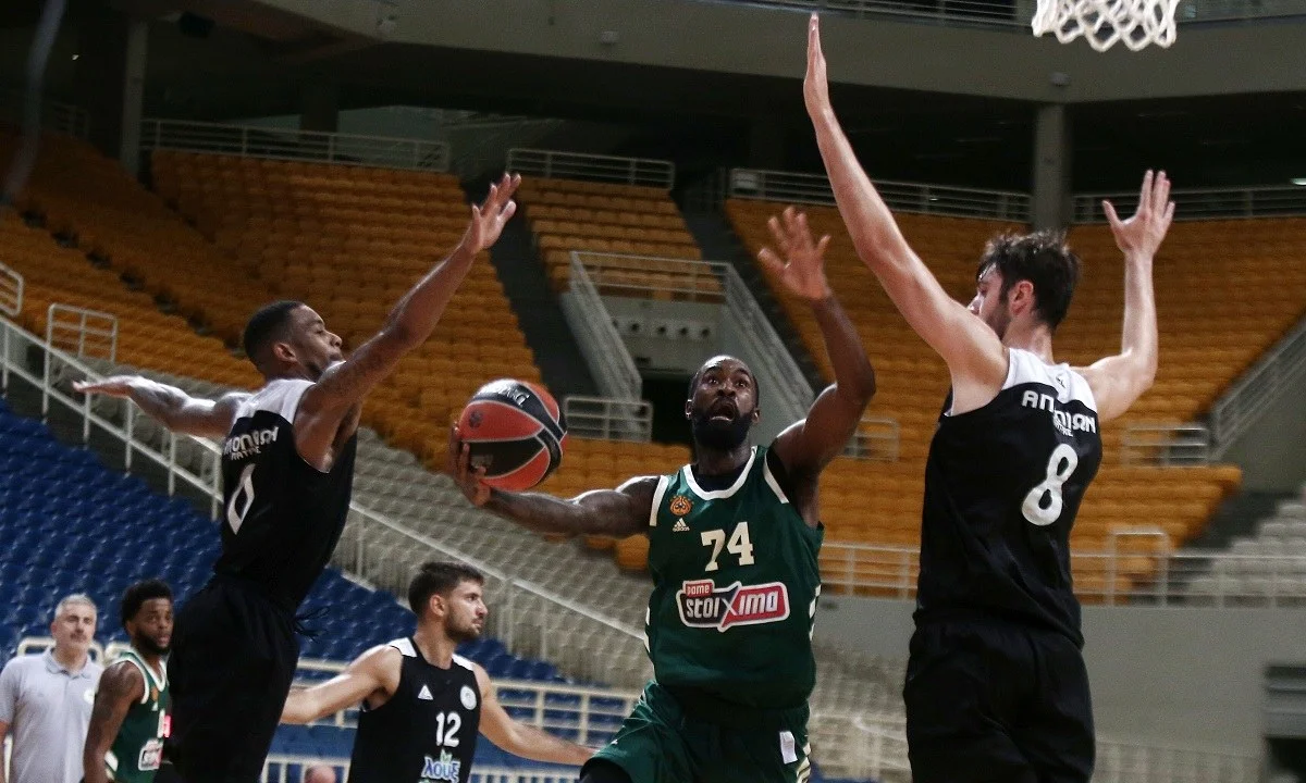 Παναθηναϊκός- Απόλλων Πάτρας 78-76: Φιλικό ντέρμπι, φανερά τα κενά Νέντοβιτς και πλέι μέικερ