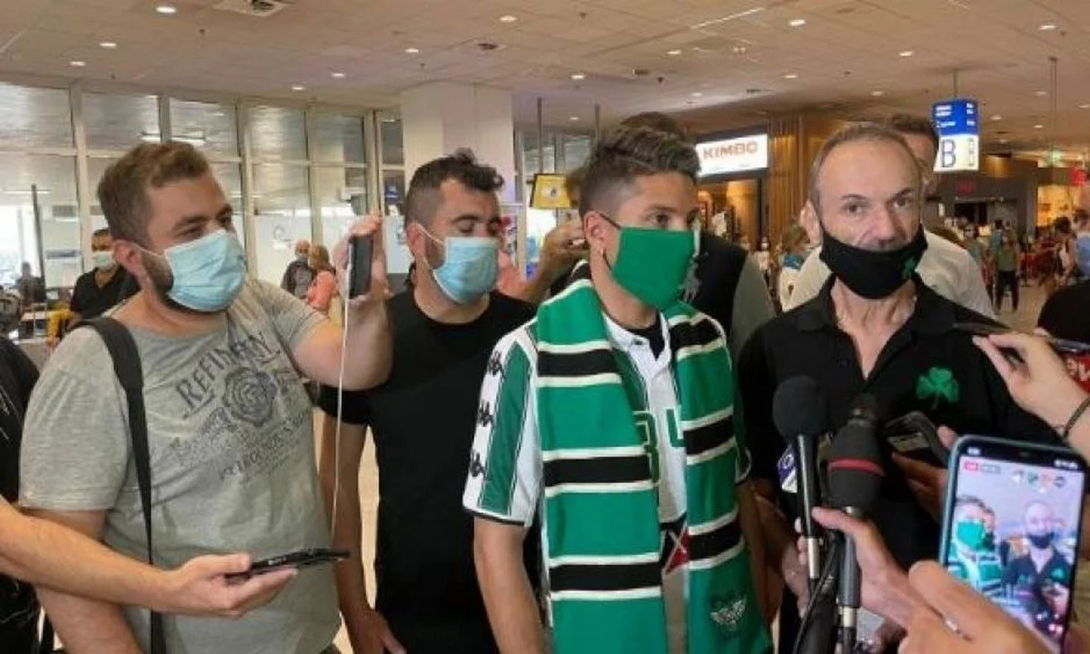 Παναθηναϊκός: Έφτασε στην Αθήνα ο Παλάσιος - «Ήρθα σε έναν από τους μεγαλύτερους συλλόγους»