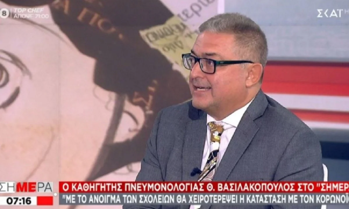 Κορονοϊός: Ο Βασιλακόπουλος αδειάζει την κυβέρνηση για τα μέτρα στα σχολεία