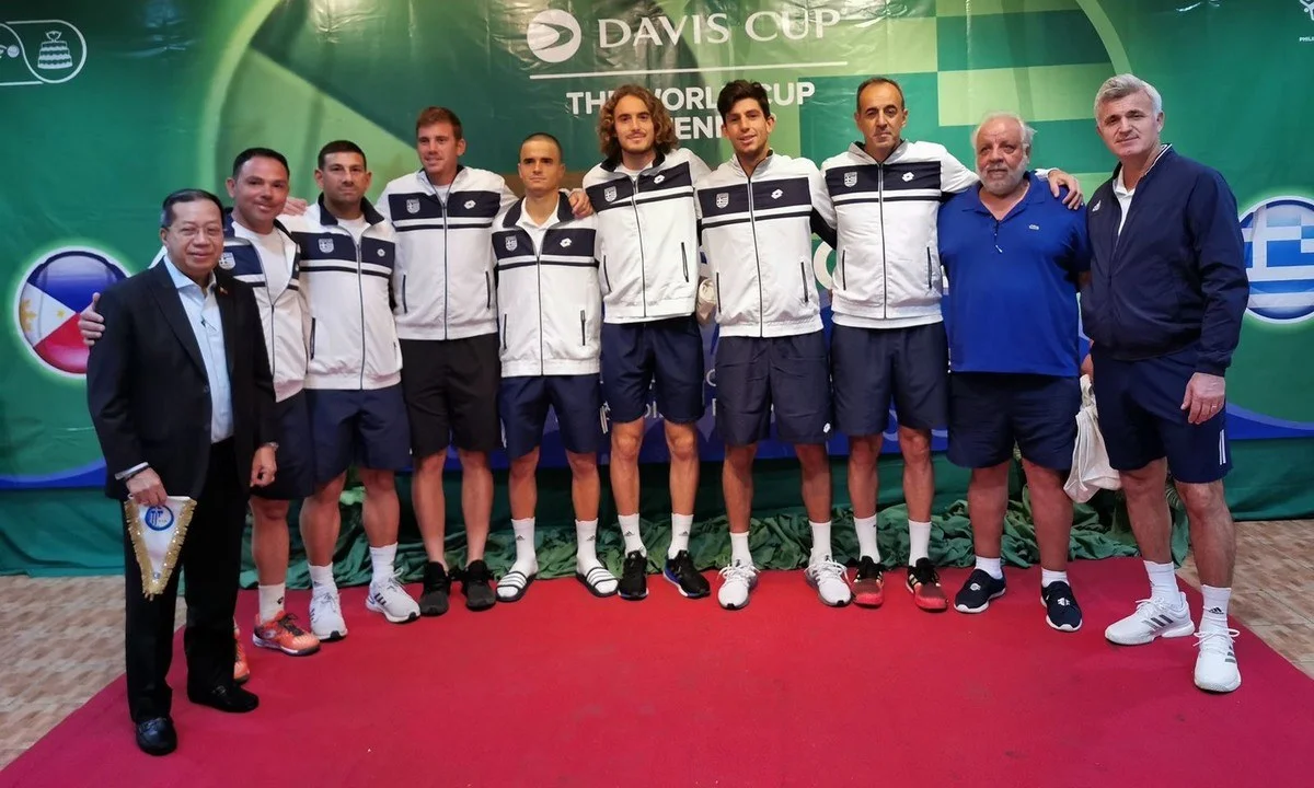 Τένις - Davis Cup: Αναχωρεί για την Κρήτη η Εθνική με Τσιτσιπά - «Διεκδικούμε το όνειρό μας»