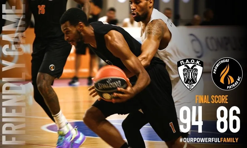 Εξαιρετικός και πάλι ο ΠΑΟΚ, 94-86 τον Προμηθέα