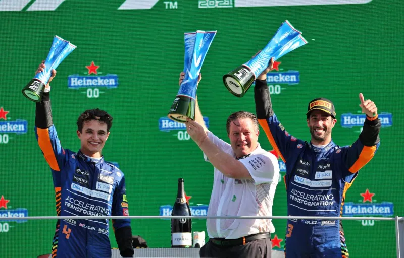 Formula 1 Grand Prix Monza. Η McLaren έκανε το ένα - δύο