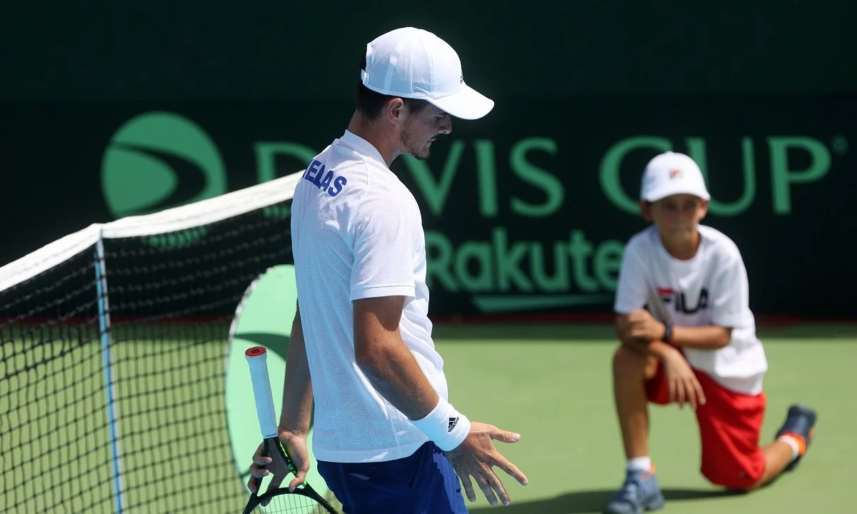 Davis Cup: Χάθηκε η άνοδος για την Ελλάδα - Ήττα και στο διπλό
