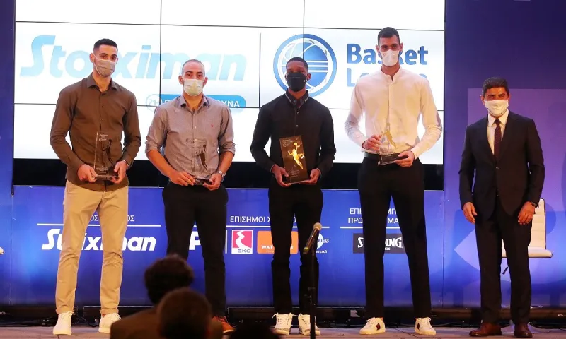 Basket League: Οι βραβεύσεις των κορυφαίων της σεζόν 2020-2021