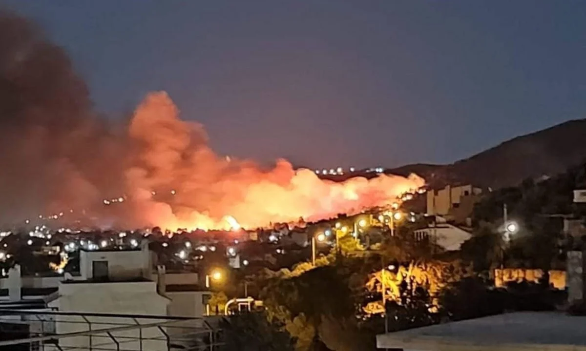 Νέα Μάκρη: Χωρίς ενεργό μέτωπο η φωτιά – Στο σημείο οι πυροσβεστικές δυνάμεις!