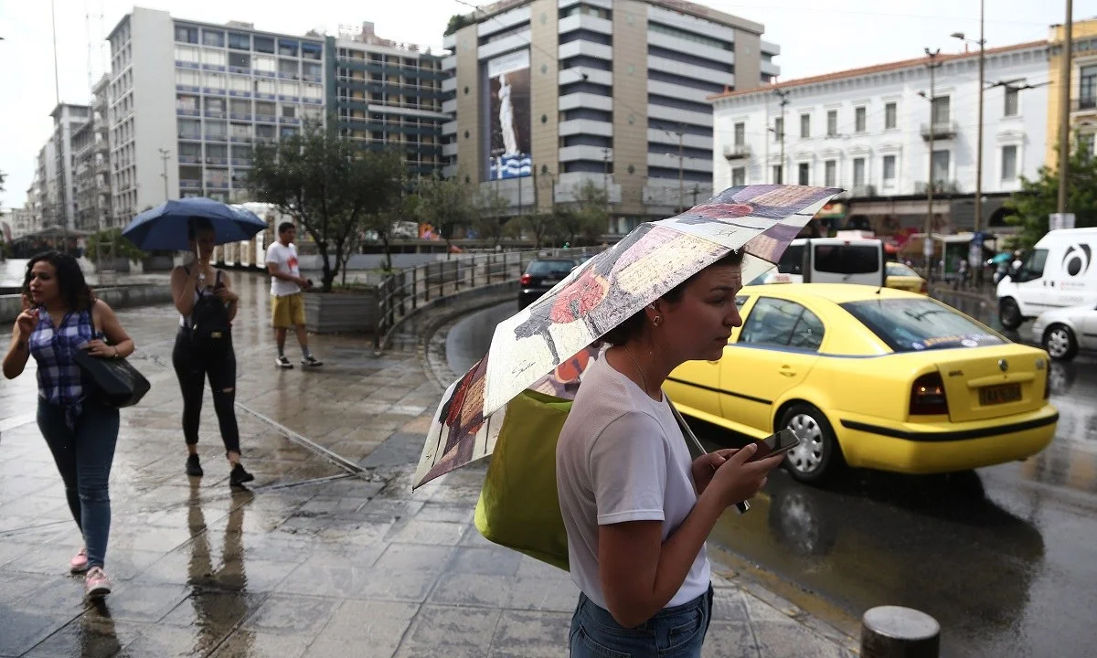 Ο καιρός αύριο: Καταιγίδες και απότομη πτώση θερμοκρασίας την Τετάρτη 22/9