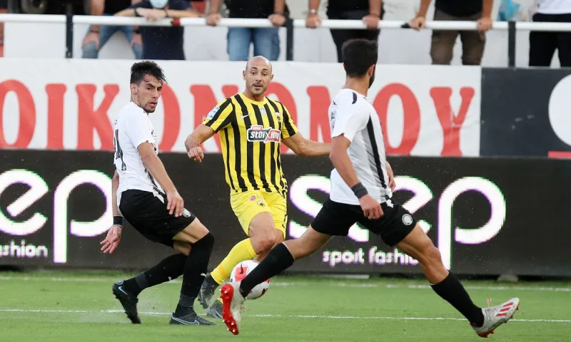 AEK - Λαμία: Το κανάλι του αγώνα