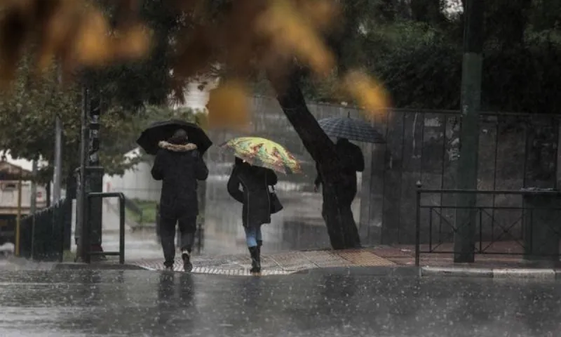 Καιρός: Αυτές οι περιοχές θα χτυπηθούν σήμερα από δυνατές καταιγίδες - Μεγάλη προσοχή