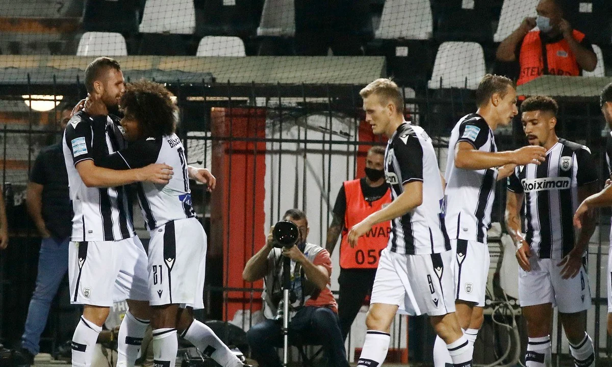 ΠΑΟΚ - ΑΕΚ: Γκολάρα του Μπίσεσβαρ για το 1-0! (vid)