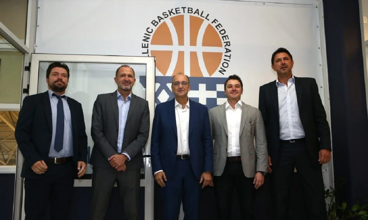 Επιτέλους η ΕΟΚ λειτουργεί όπως πρέπει: Συνάντηση Λιόλιου με εκπροσώπους του NBA (Pics)