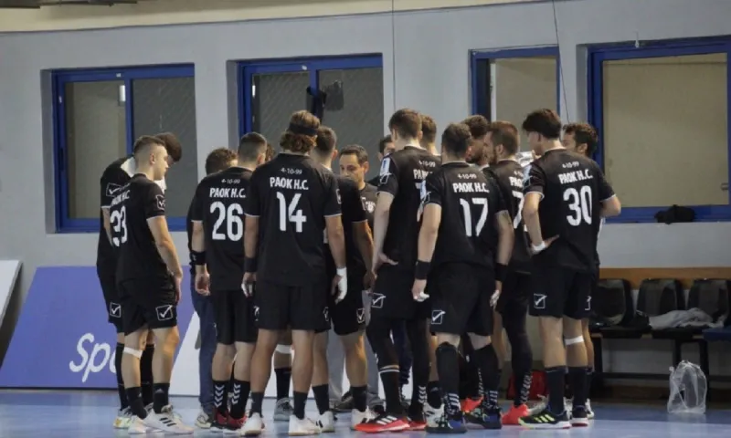 Handball Premier: Το απόλυτο ο ΠΑΟΚ - Πέρασε από τη Σαλαμίνα ο Διομήδης