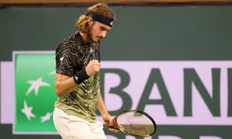 Τσιτσιπάς: Γι' αυτό χάρηκε τη νίκη του στo Indian Wells (vid)