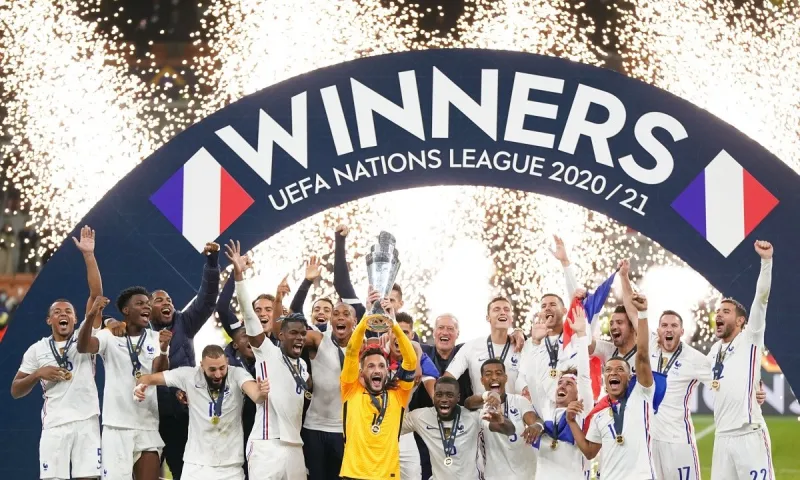 Γαλλία: Ο θρίαμβος στο Nations League στέλνει το πιο ηχηρό μήνυμα στον ανταγωνισμό εν όψει του Παγκοσμίου Κυπέλλου στο Κατάρ
