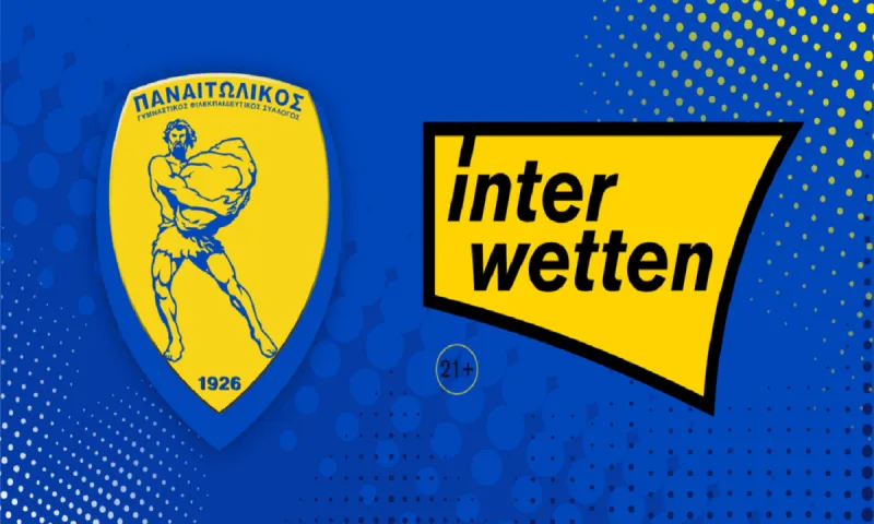 Ανακοίνωση χορηγικής συνεργασίας Interwetten -ΠΑΕ Παναιτωλικού Γ.Φ.Σ.