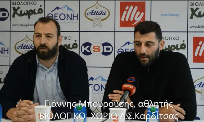 Μπουρούσης: «Υποχρέωση για την πόλη μου, στοίχημα με τον εαυτό μου»