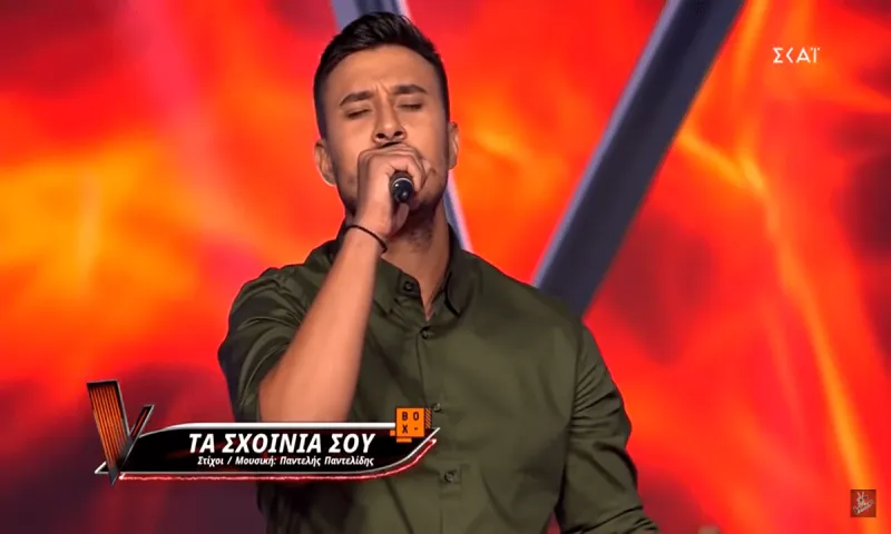 The Voice: Ερμήνευσε Παντελίδη και «λύγισε» τον Αργυρό (vid)