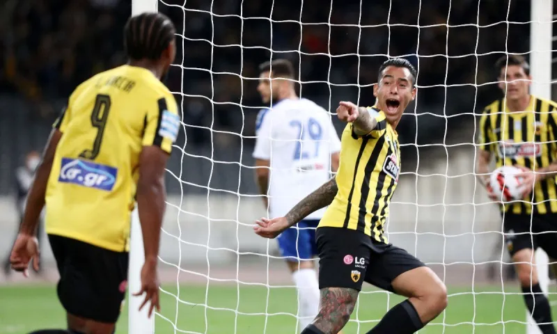 ΑΕΚ-Ατρόμητος 3-0: Ωραίο ντεμπούτο Γιαννίκη, όπως θα το ήθελε! (vid)