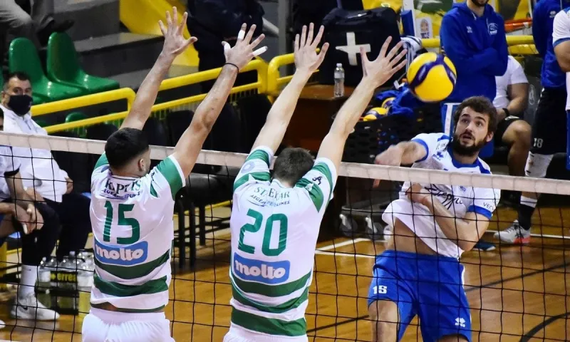 Volley League: Με Βαν ντε Ντρις οδηγό «καθάρισε» ο Παναθηναϊκός την Κηφησία