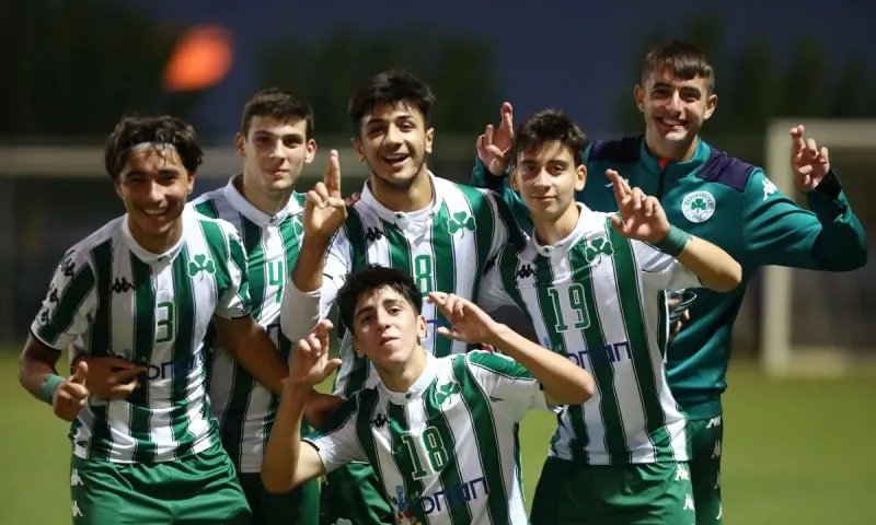 Παναθηναϊκός - Ολυμπιακός 1-0: «Πράσινο» το ντέρμπι της Κ17