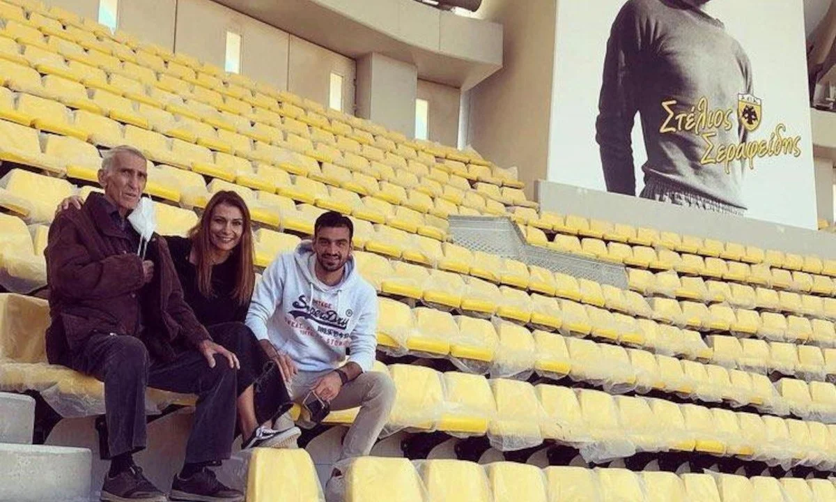 Ο Στέλιος Σεραφείδης και ο Παναγιώτης Τσιντώτας