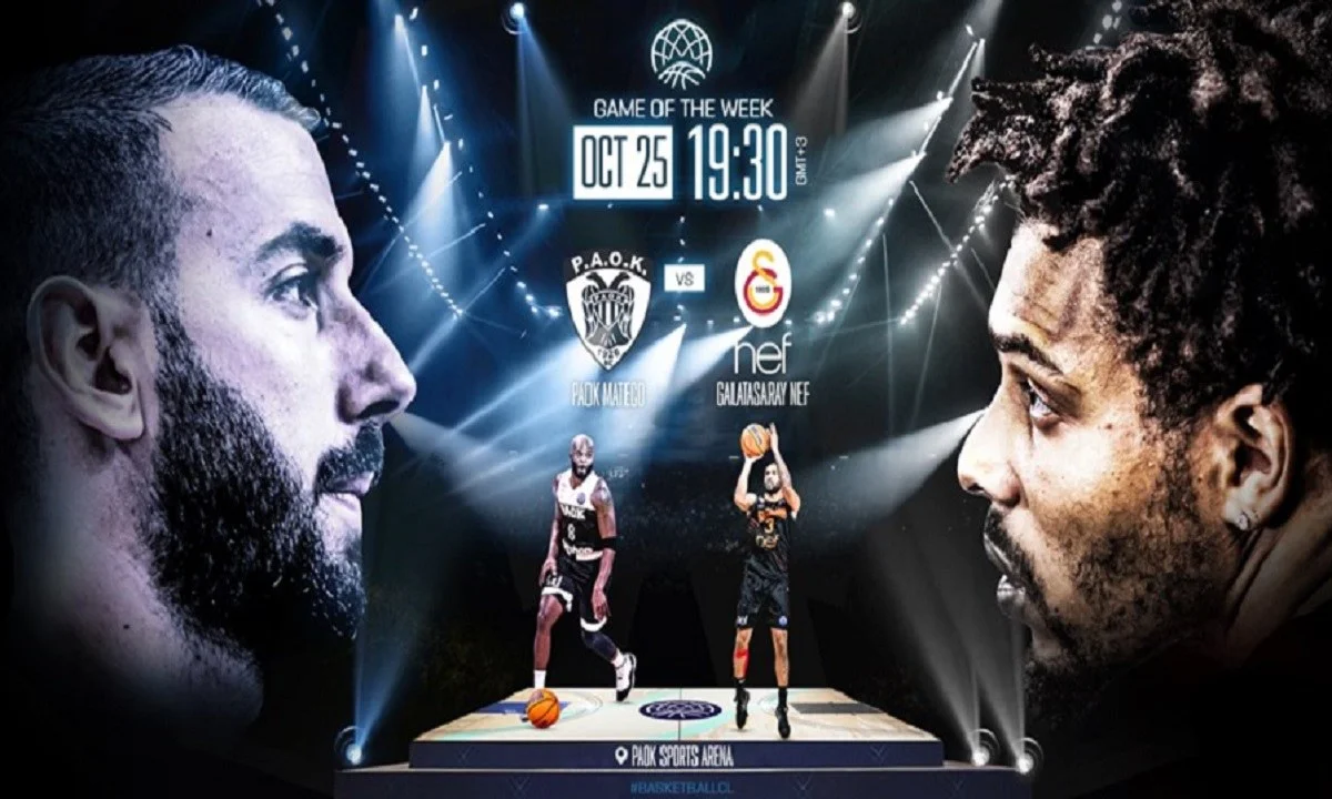 Ο ΠΑΟΚ αναζητά την πρώτη του νίκη στο Basketball Champions League αλλά για να το πετύχει αυτό κόντρα στην Γαλατασαράι θα πρέπει να προσπαθήσει πολύ.