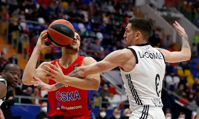 Βιλερμπάν - ΤΣΣΚΑ Μόσχας 70-68 (TΕΛΙΚΟ)