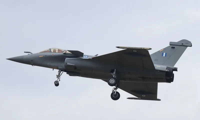 Rafale: Ήρθε και το τέταρτο ελληνικό μαχητικό - Μονοθέσιο αυτή τη φορά