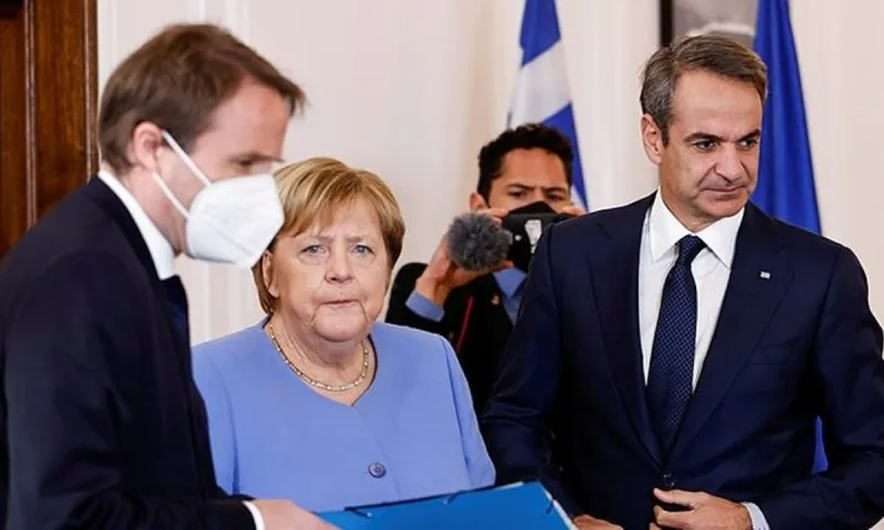 Τούρκοι: «Σοκ για την Μέρκελ στην Ελλάδα, οι Έλληνες δεν ξεχνούν την οφειλή των 322 δισ.!»