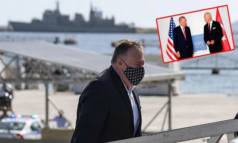 Ελληνοτουρκικά: ΣΟΚ στην Τουρκία από την συνέντευξη Πομπέο στην ΕΡΤ - Πρωτοσέλιδα παντού