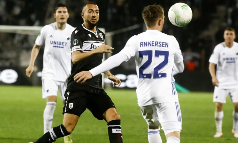 ΠΑΟΚ - Κοπεγχάγη 1-2: Ήττα σοκ στην Τούμπα - Φαβορί για την πρωτιά οι Δανοί!