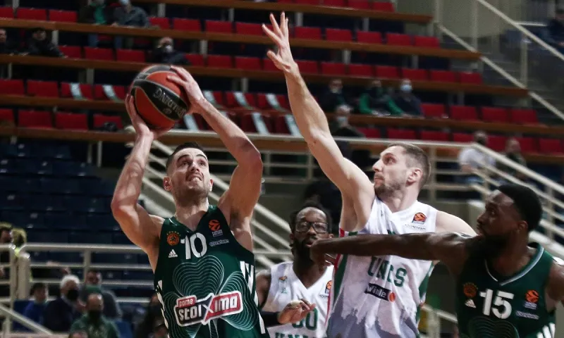 Παναθηναϊκός- Ούνικς Καζάν 72-74: Κατήφορος