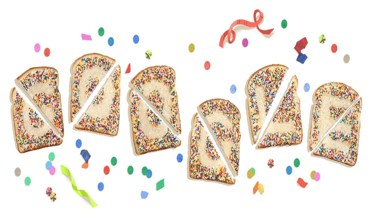 Το σημερινό google doodle (fairy bread)