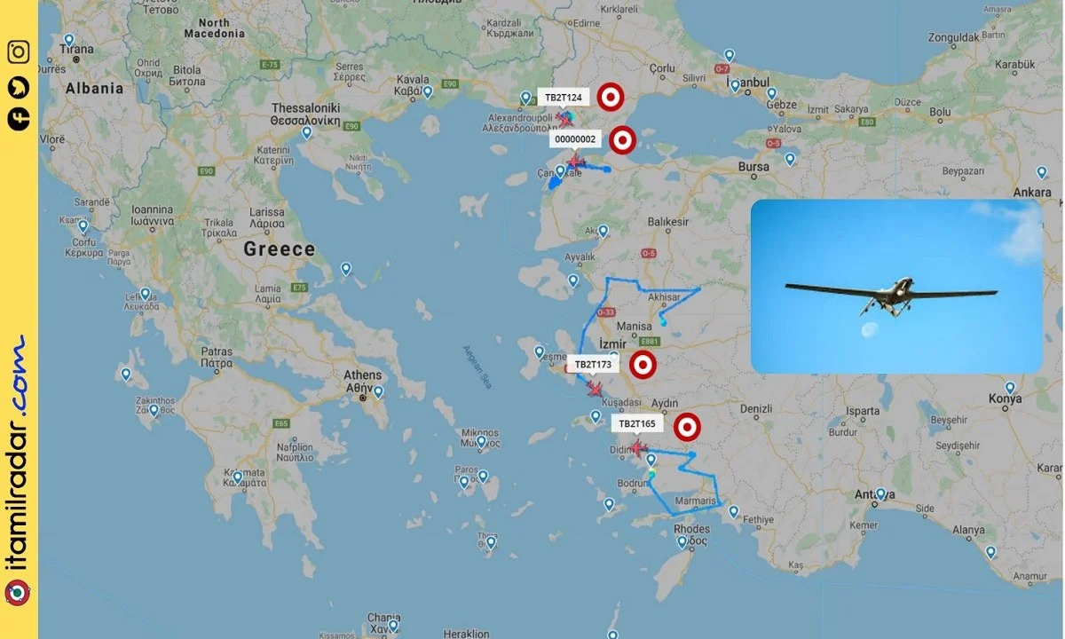 Tούρκοι: Έβγαλαν τα bayraktar στο Αιγαίο - Χρειάστηκε παρέμβαση ελληνικών F-16