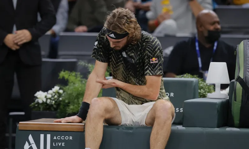 Αποσύρθηκε ο Στέφανος Τσιτσιπάς από το ATP Finals! - Στη θέση του ο Νόρι