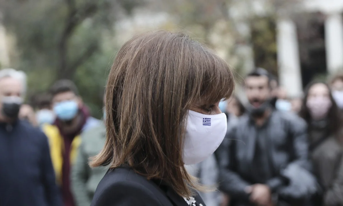 H Κατερίνα Σακελλαροπούλου