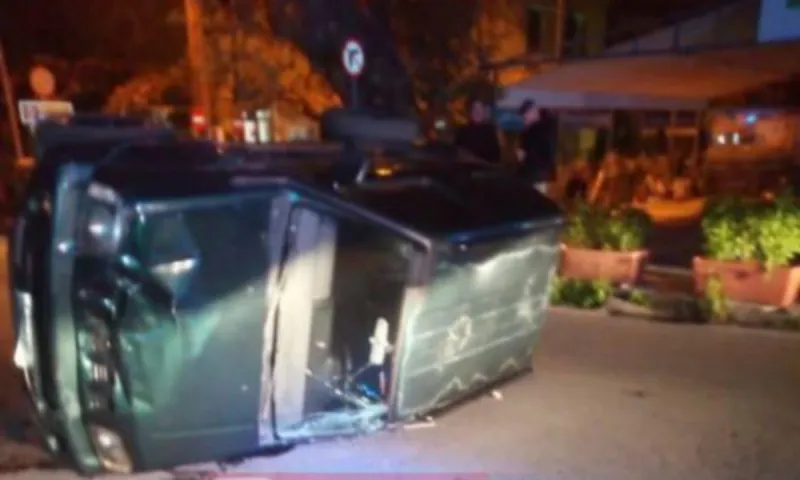 Πάτρα: Σοκαριστικό τροχαίο με δύο σοβαρά τραυματίες (pics)