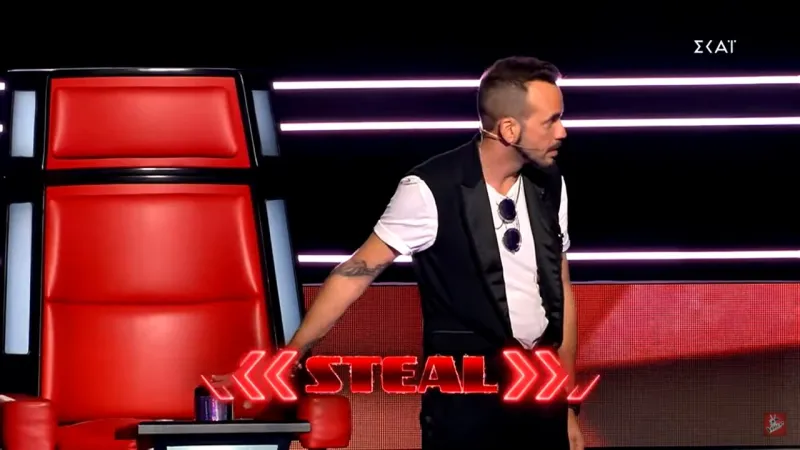 The Voice: Ο Μαζουράκης έκανε steal παίκτρια μέσα από τα «χέρια» του Ρουβά