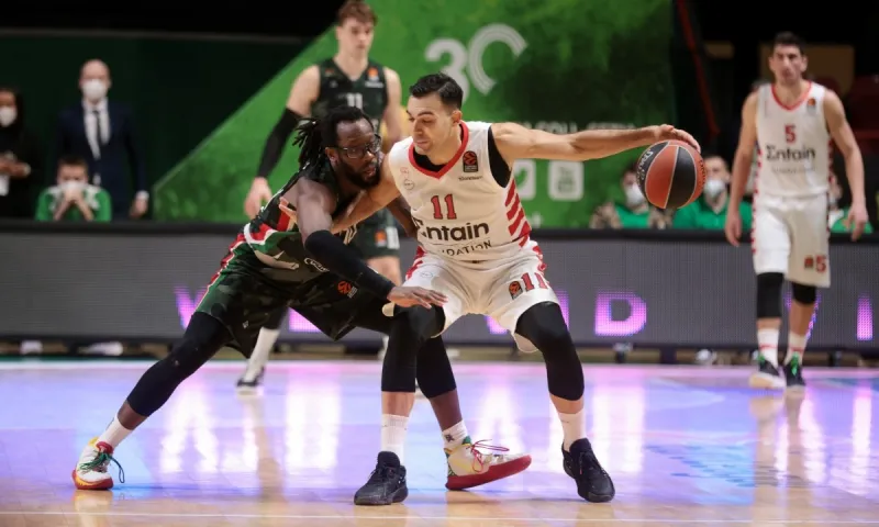 Euroleague βαθμολογία: Τρίτος ο Ολυμπιακός