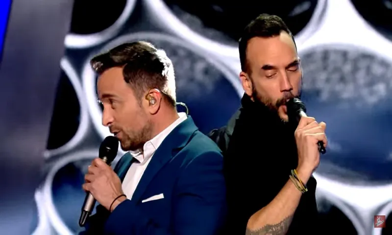 The Voice: Το ντουέτο Λιανού-Μουζουράκη με παρουσιαστή τον Ρουβά (vid)