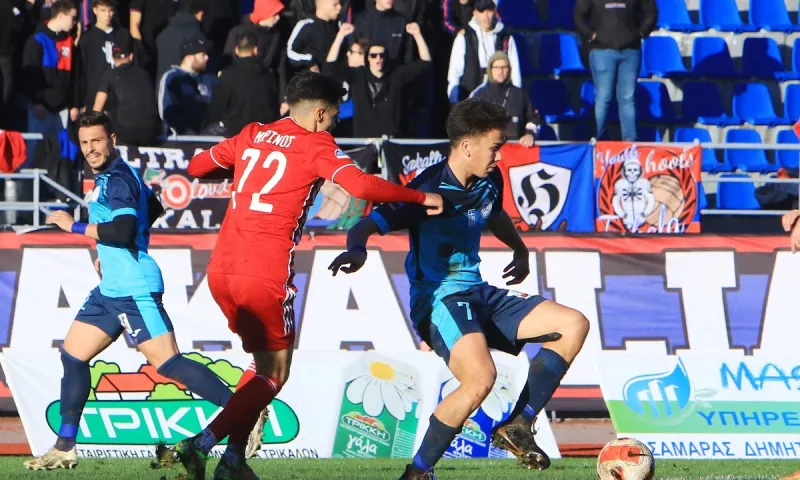 Τρίκαλα - Ολυμπιακός Β 0-0: Έλειπε μόνο το γκολ