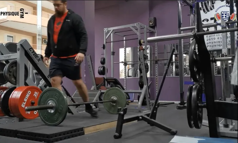 1st Online World Powerlifting Greece - Open Deadlift