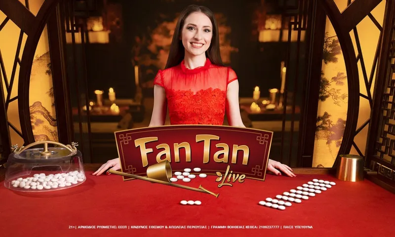 Fan Tan Live: Η παράδοση της Κίνας στο live casino της Novibet