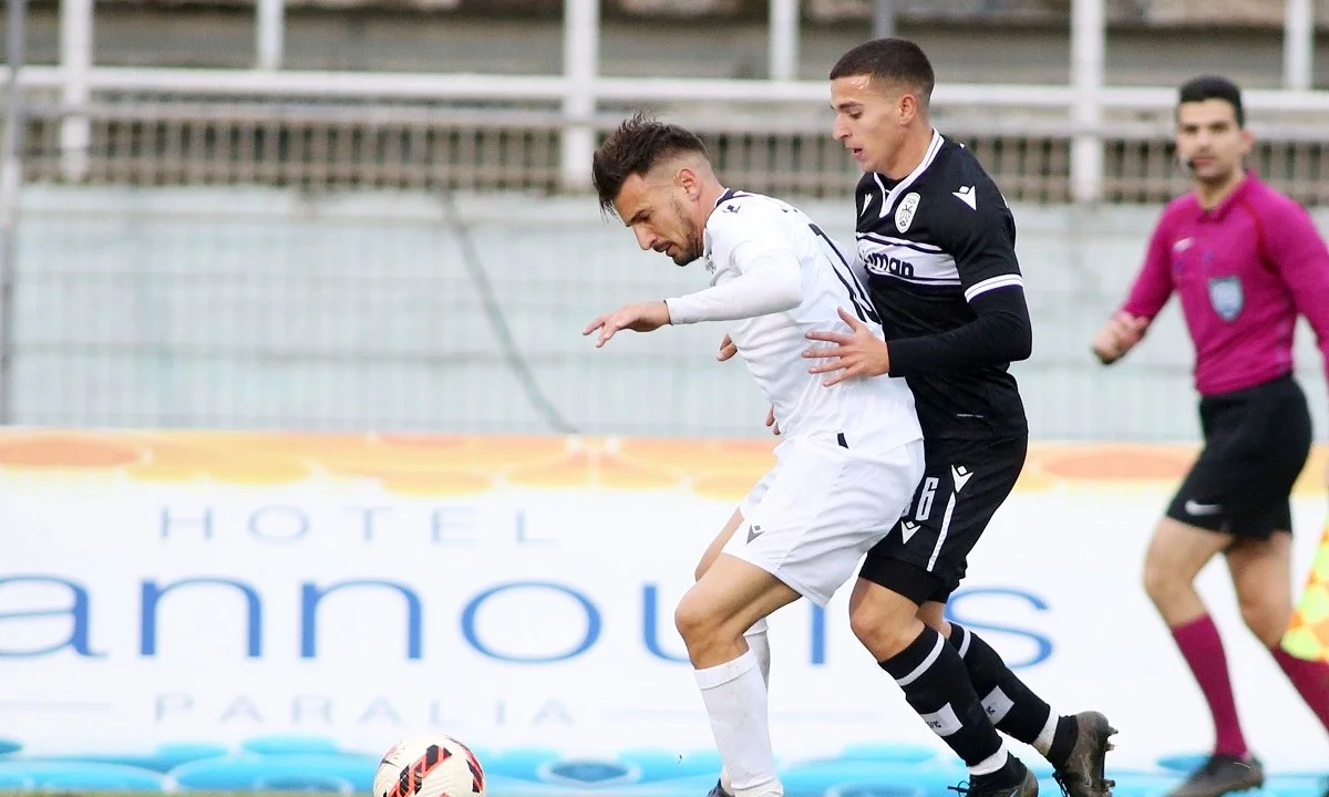 Πιερικός και ΠΑΟΚ Β' έμειναν στο 0-0 στο πλαίσιο της 7ης αγωνιστικής της Superleague 2.